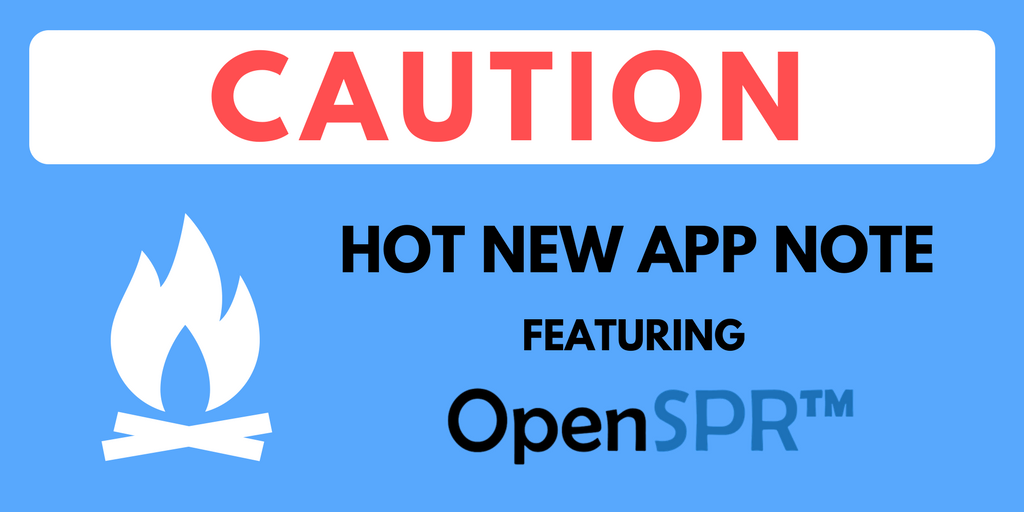 Sizzling New App Note: Temperature Dependent Binding Kinetics of Protein-Protein Interactions Using OpenSPR™