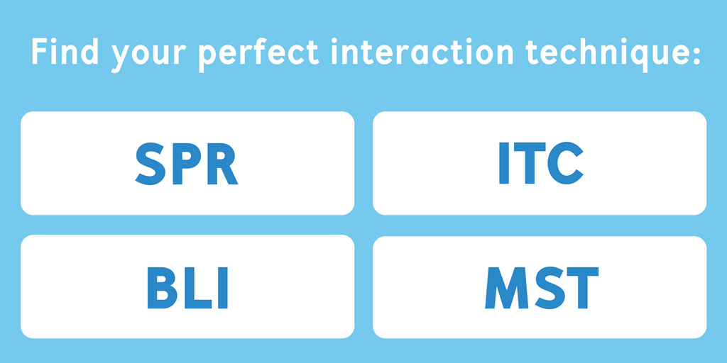SPR vs ITC vs MST vs BLI: Discover your optimal interaction technique with our Comparison & Quiz