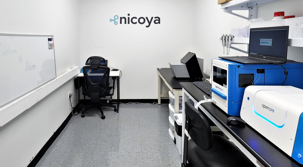 A look at the inside of the Nicoya Boston lab.